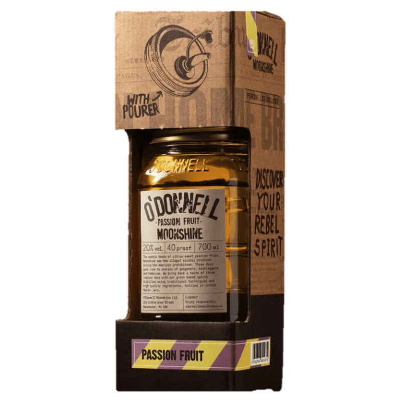 O'Donnell Moonshine Passion Fruit Gift Box 70cl