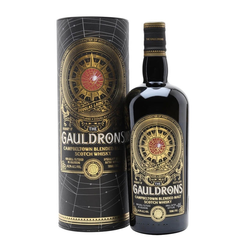 The Gauldrons Campbeltown Blended Malt Scotch Whisky Gift Tube 70cl