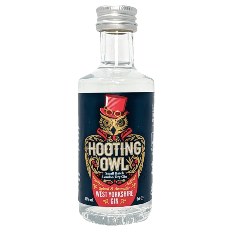 Hooting Owl West Yorkshire Gin Miniature 5cl