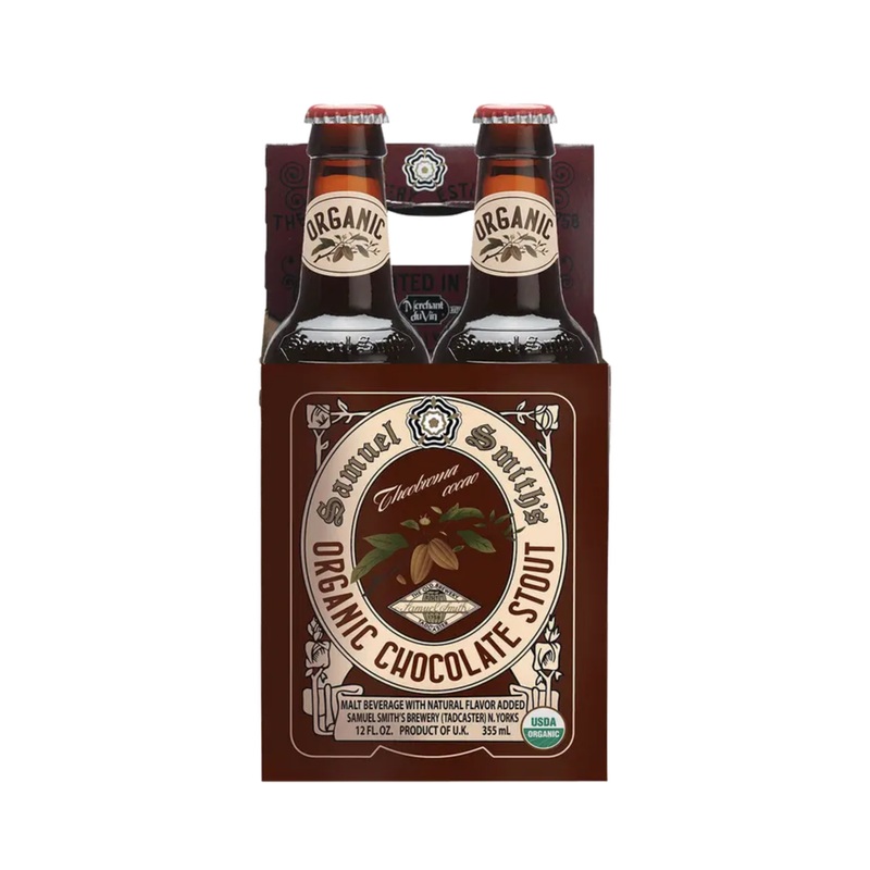 Samuel Smith Organic Chocolate Stout 4 PACK 12 OZ CANS
