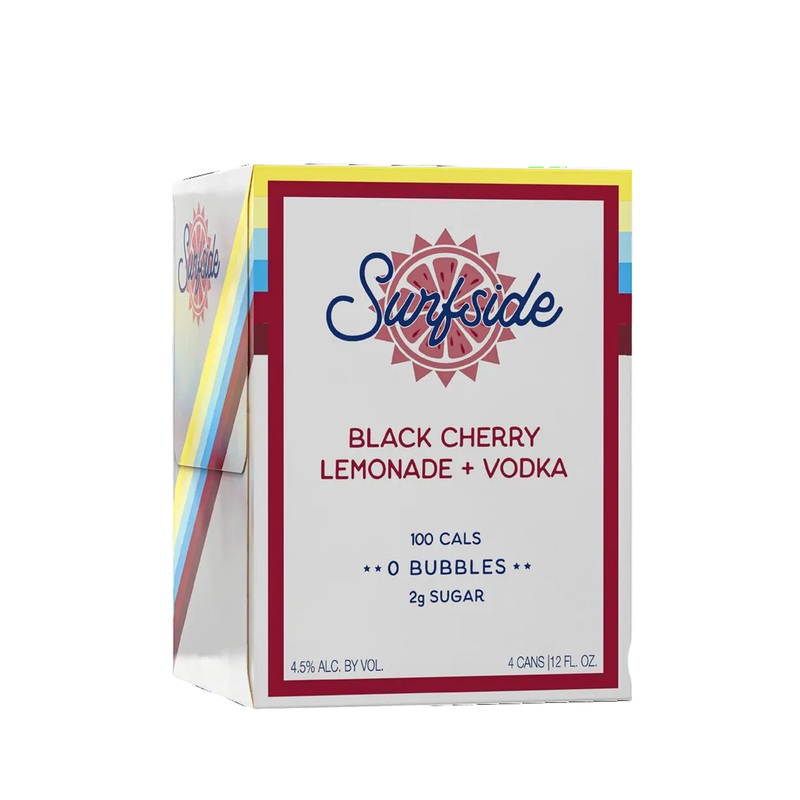 Surfside Black Cherry Lemonade Vodka 4 PACK