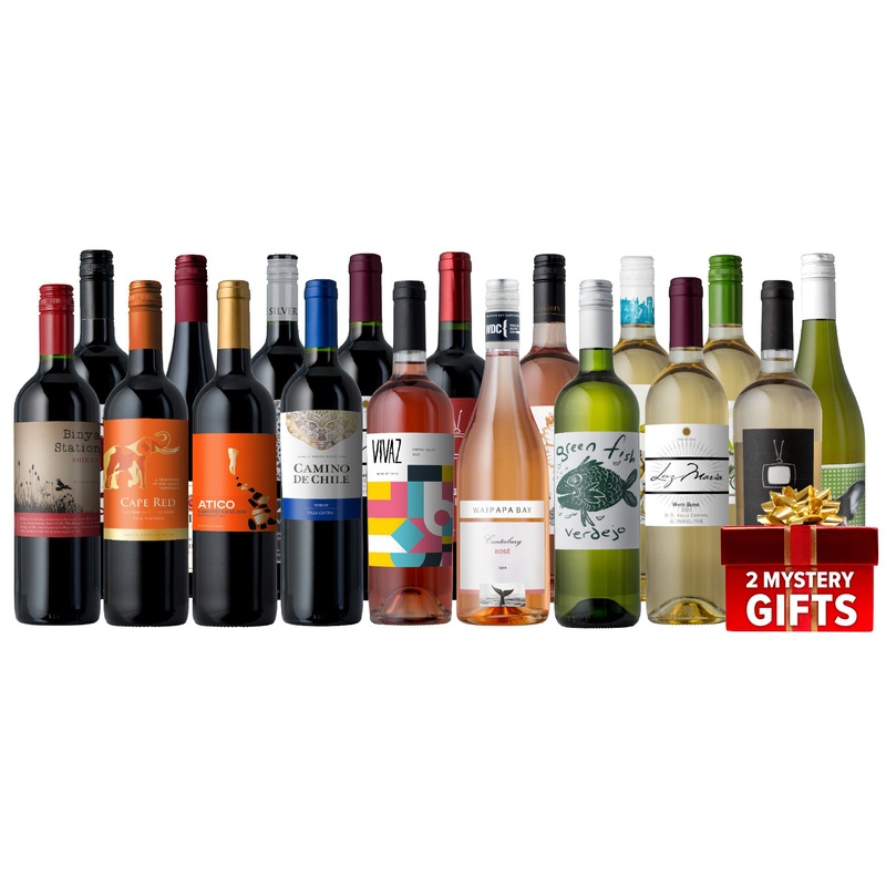 UPGRADE: All Treats, No Tricks Hallo-WINE Weekend 2022 Vineyard 18-Pack + 2 Mystery Gifts & MORE! Mixed