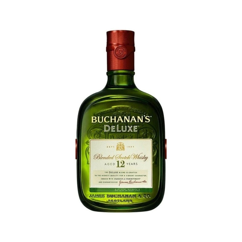 Buchanan's 12 Year DeLuxe Blended Scotch 1.75 L