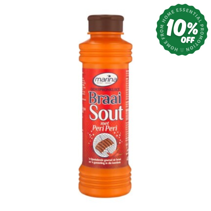 Marina Braai Salt with Peri Peri 400g