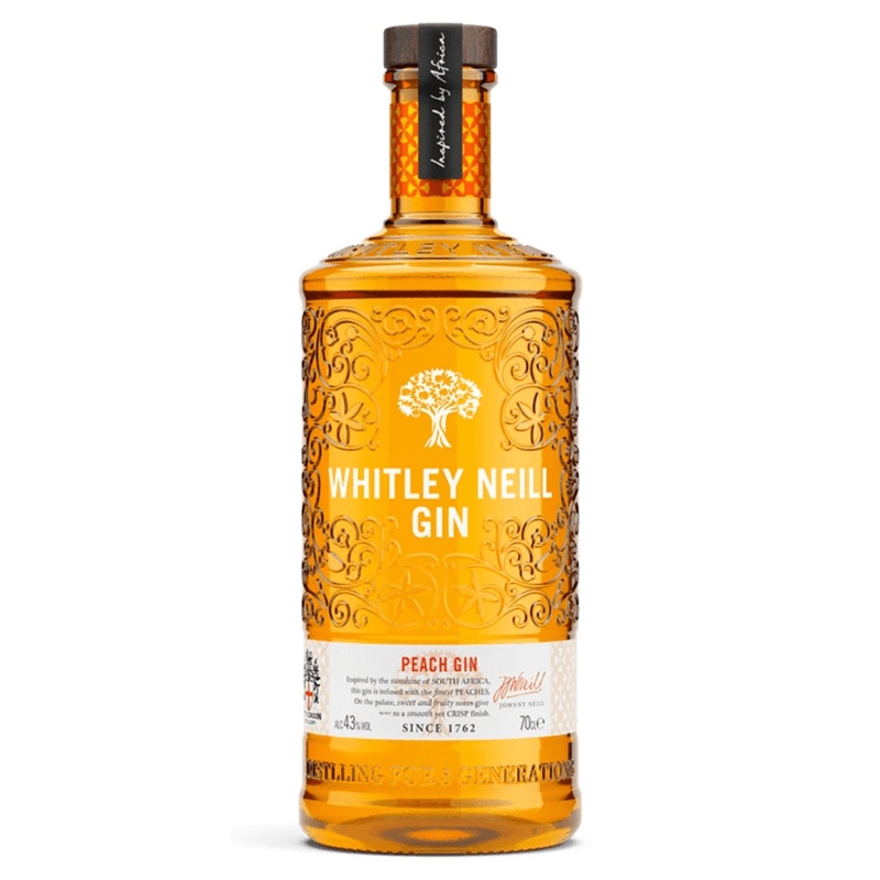 Whitley Neill Peach Gin 70cl