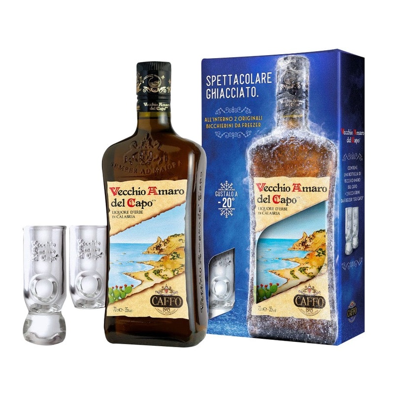 Amaro Del Capo Glass Pack 70cl