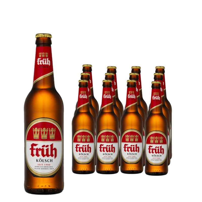 Fruh Kolsch Lager Pils Multipack, 12 x 500 ml