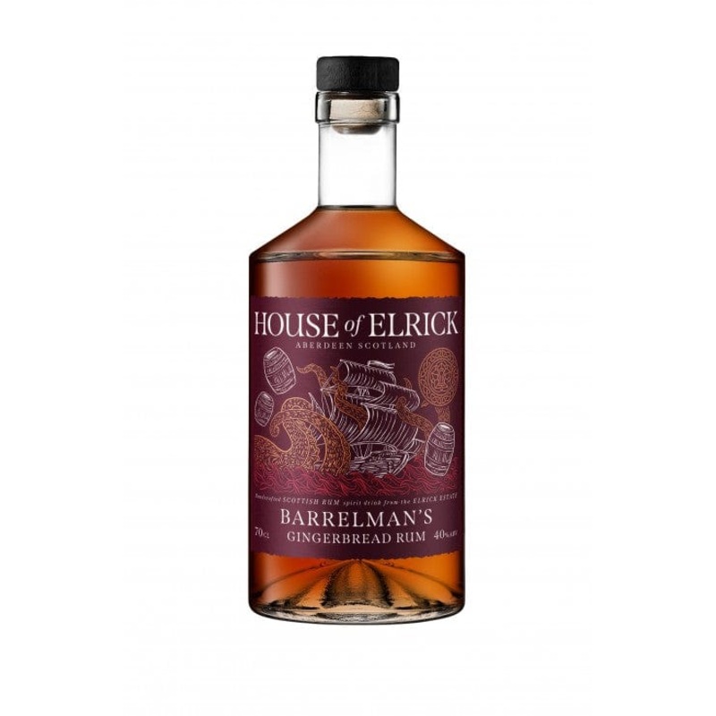House of Elrick Gingerbread Rum 70cl