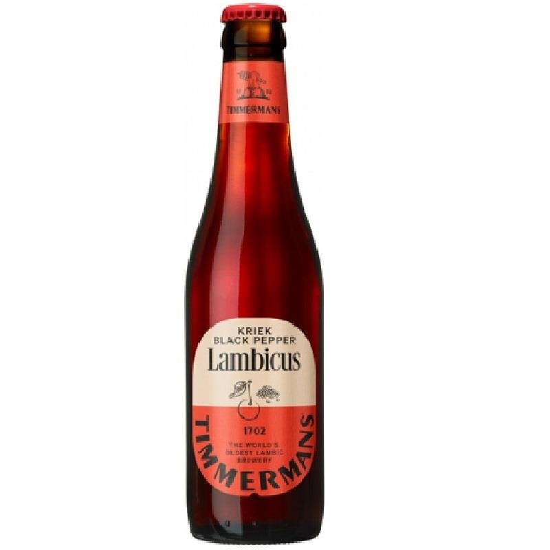 Timmermans Kriek Black Pepper 4% abv 300ml Blt