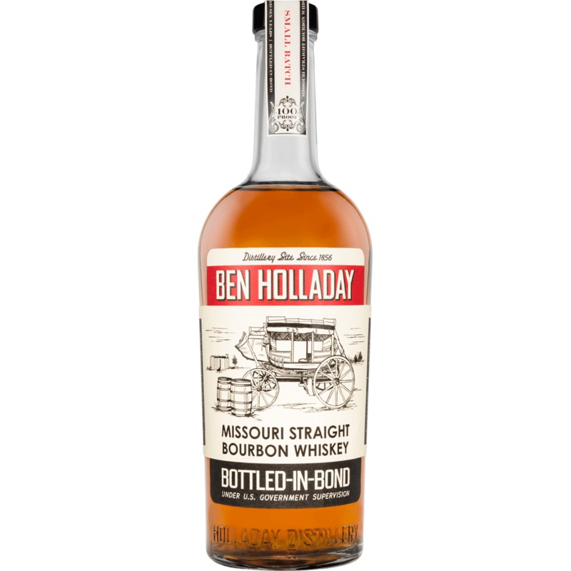 Ben Holladay 6 Year Missouri Bottled-In-Bond Bourbon Whiskey 750 ML