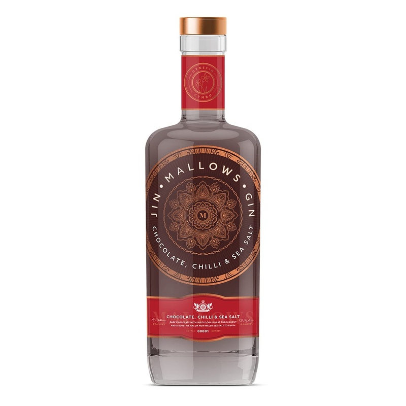 Mallows Chocolate, Chilli & Sea Salt Gin 70cl
