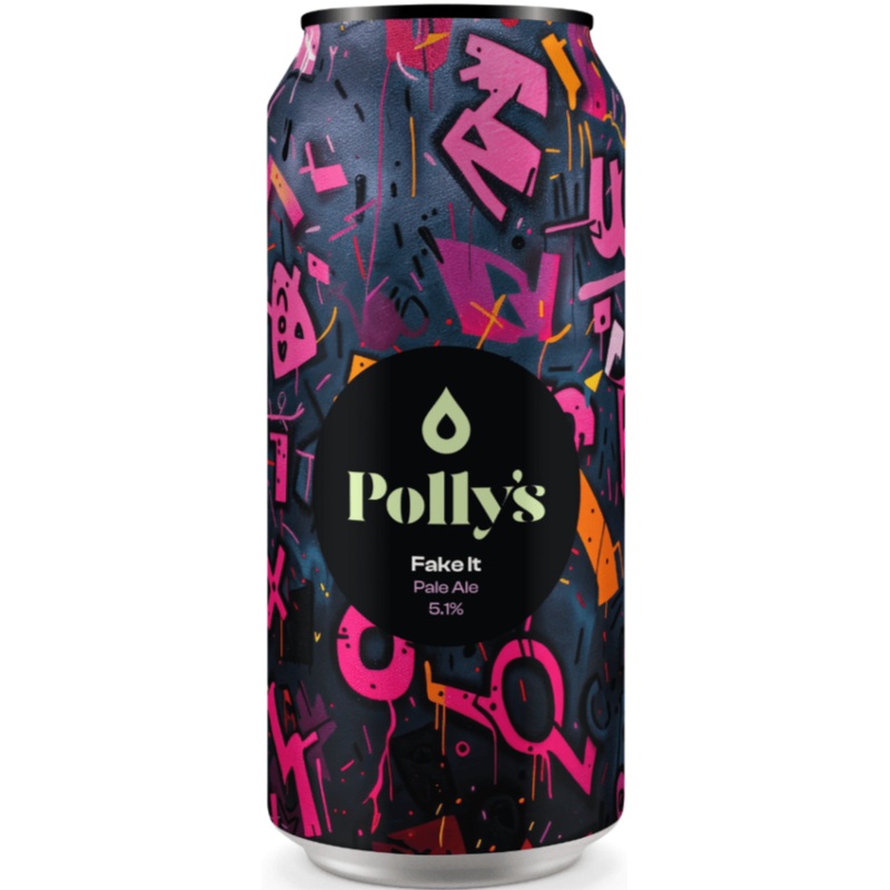 Polly's Brew 'Fake It' Pale Ale 1 Can