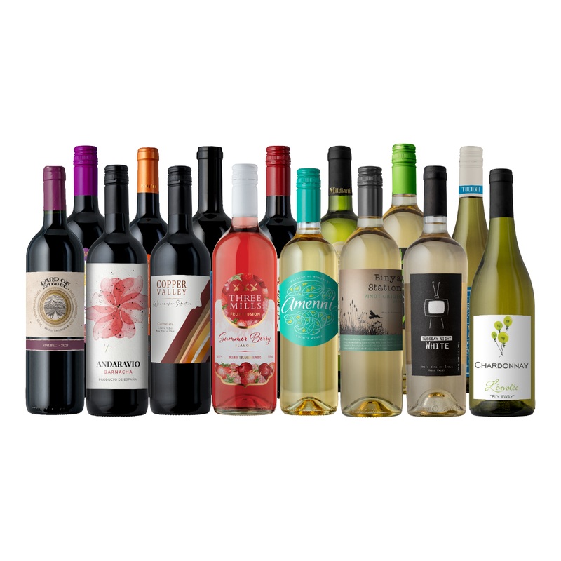 Around the World in 15 Wines! Mixed