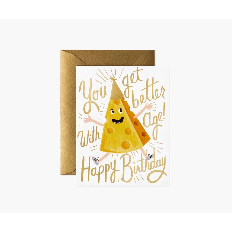 "Better With Age" Birthday Card SINGLE
