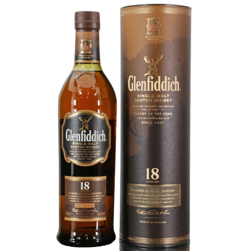 Glenfiddich 18 Year Old Valley Of The Deer Small Batch 70cl