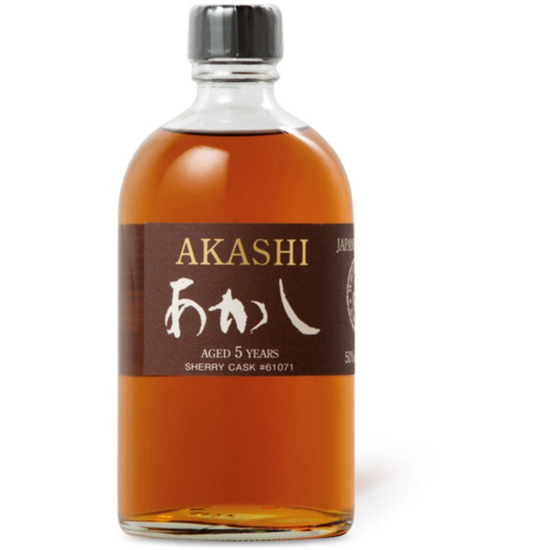 Akashi 5 Year Old Sherry Casks Single Malt Whisky