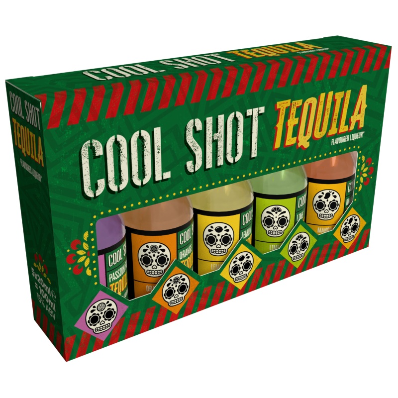 Cool Shot Mixed Tequila Shots 5x2cl