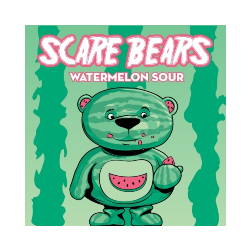 Martin House Scare Bears Watermelon Sour 4 PACK 12 OZ CANS
