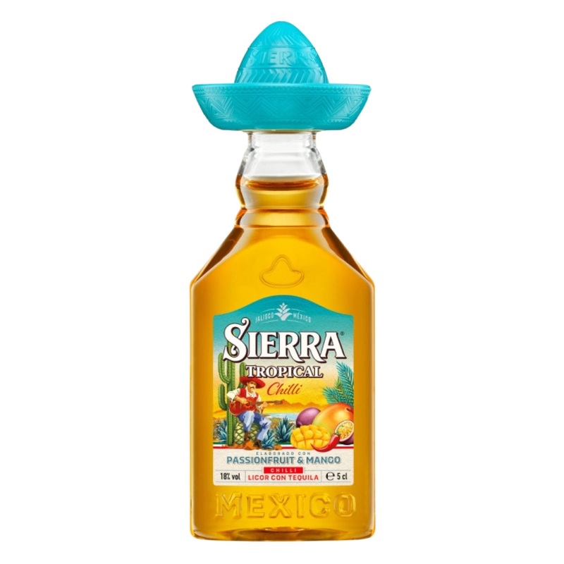 Sierra Tequila Tropical Chilli Liqueur Miniature, 5 cl