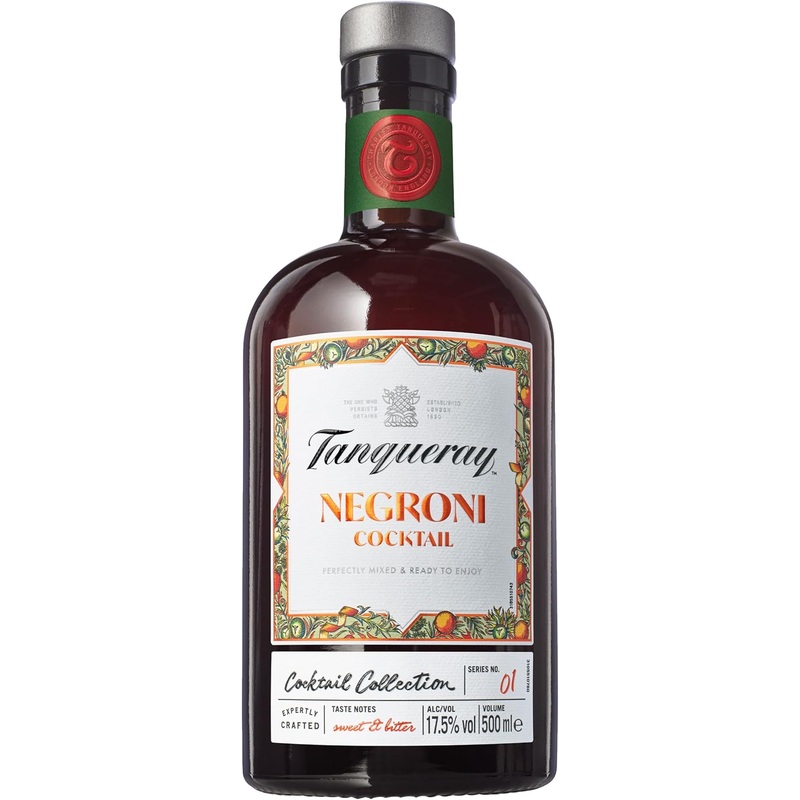 Tanqueray London Dry Gin Negroni Cocktail 50cl