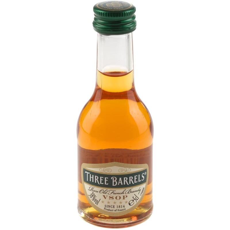 Three Barrels VSOP Miniature 5cl