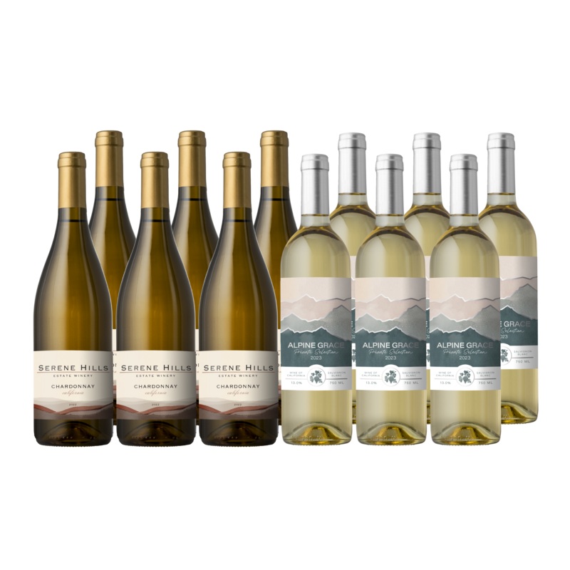 Vino Voyage Discovery Wine Set 12 Bottle All White