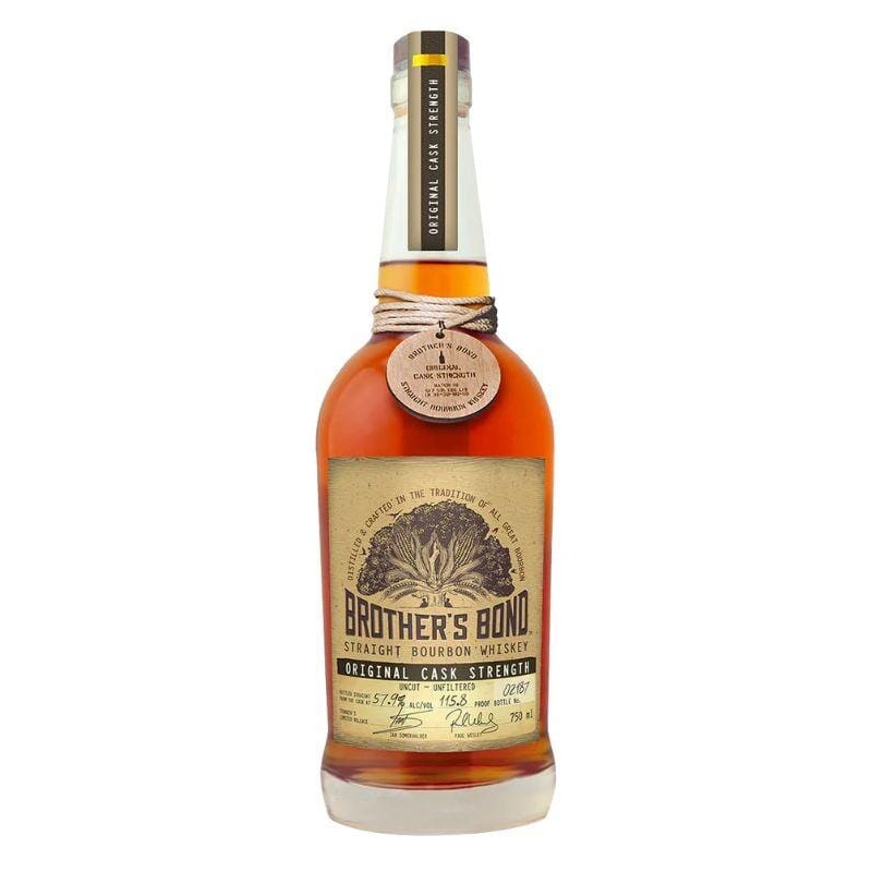 Brother's Bond Cask Strength Bourbon Whiskey 750mL