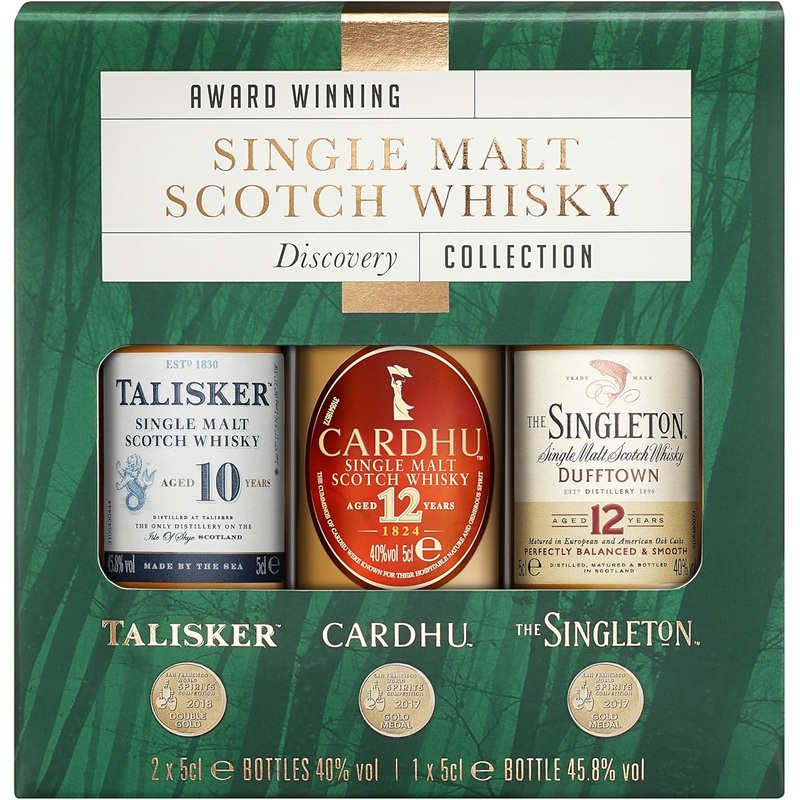 Classic Single Malt Scotch Whisky Discovery Selection 3x5cl