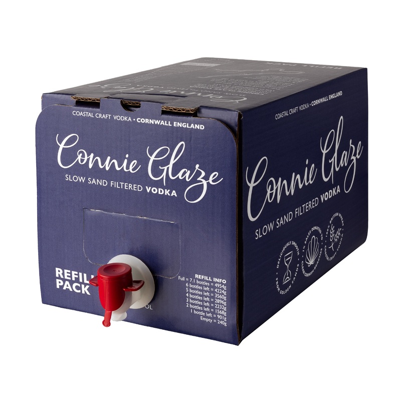 Connie Glaze Slow Sand Filtered Vodka Box 5L