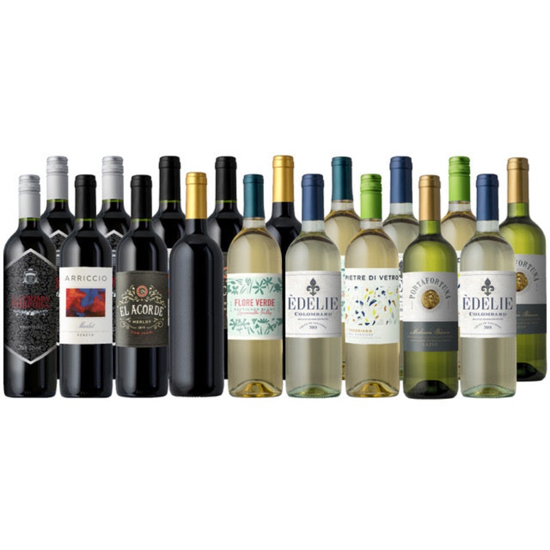 INDEPENDCE DAY BLOWOUT: $4.99 Wines 18-Pack Mixed
