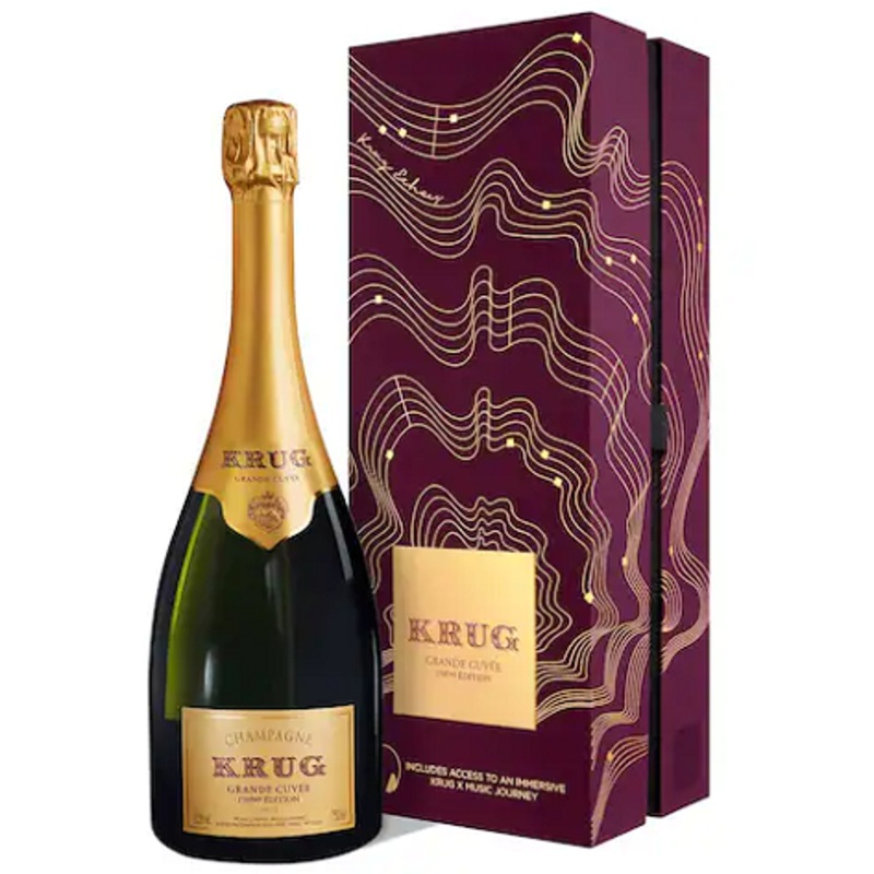 Krug Grande Cuve 170me Echoes Limited Edition Gift Box 1 Bottle 75cl
