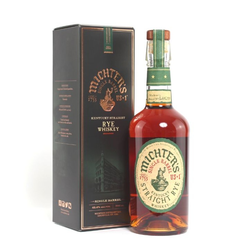 Michter's US Number 1 Straight Rye (70cl, 42.40%)