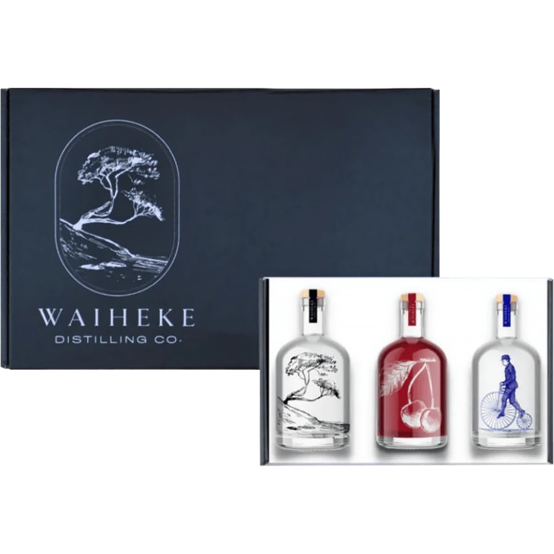 Waiheke Distilling Co. Gin Gift Set 3x20cl