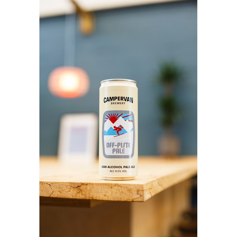 Campervan Brewery, Off-Piste Pale Low Alcohol Pale Ale GLUTEN FREE  330ml Can