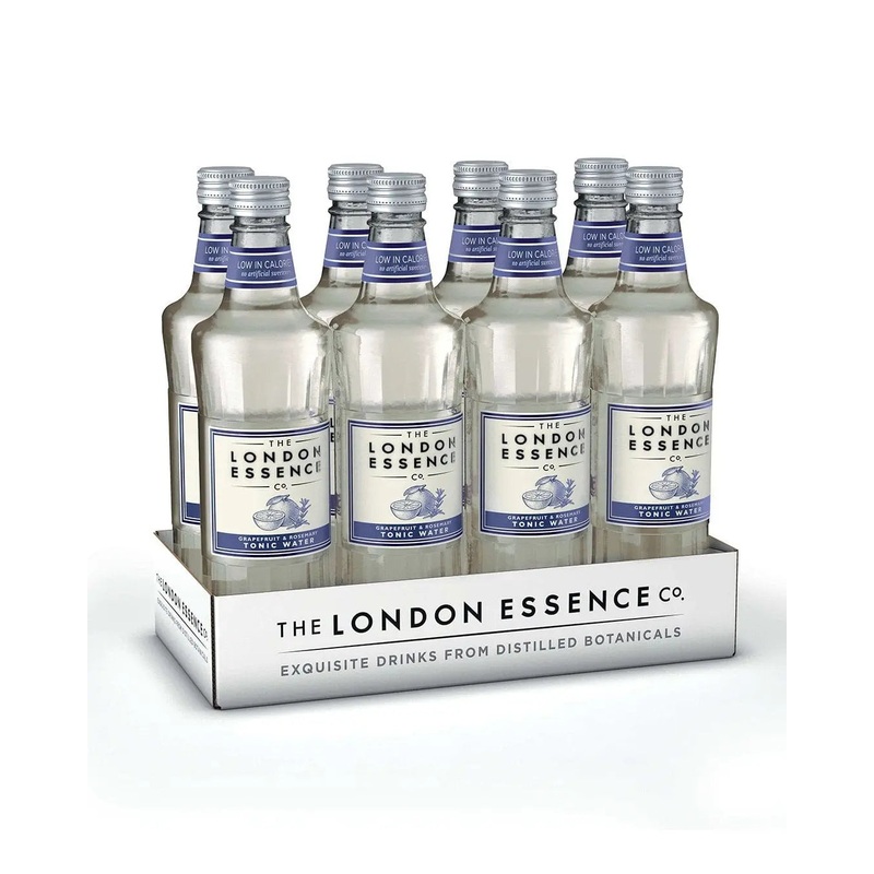 London Essence Company Grapefruit & Rosemary Tonic Water Bottle Multipack, 8 x 500 ml