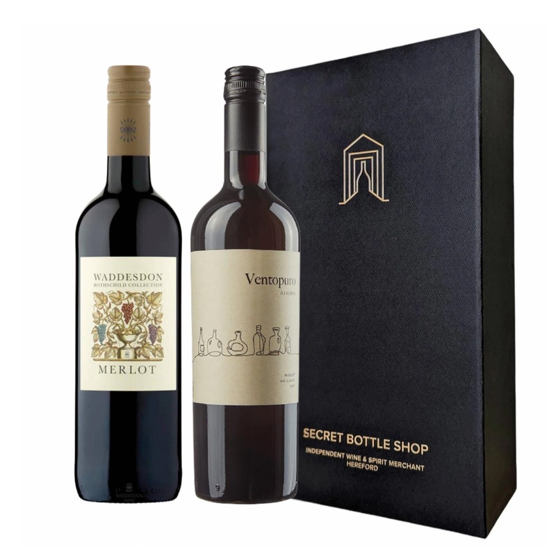 Merlot Discovery Duo Gift Set 75cl