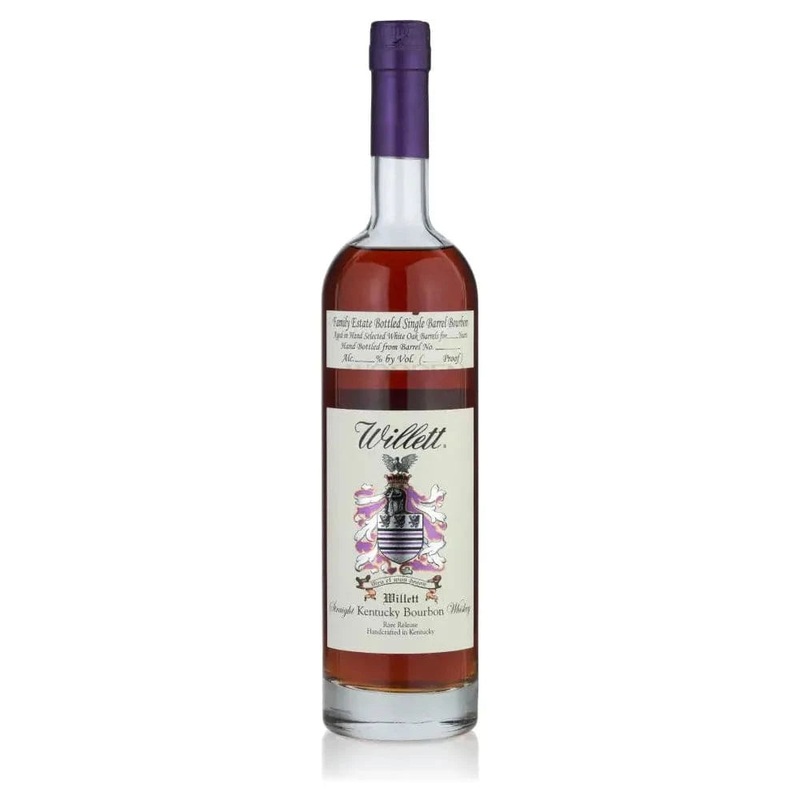 Willett Family Estate Single Barrel Bourbon 13 Year Old #9492 Louisville Seven 117 Proof Red Wax Revival
