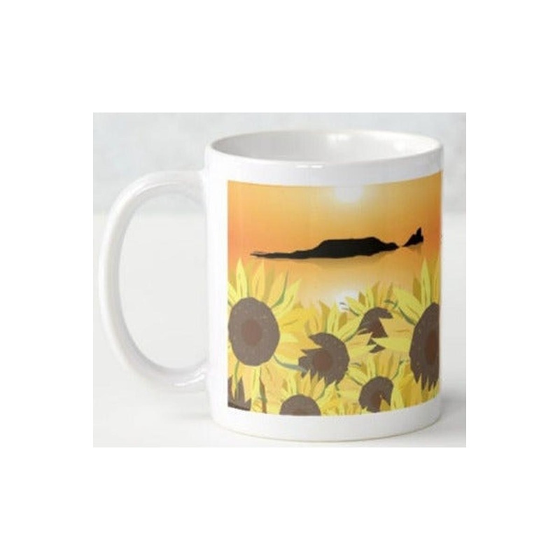 Craig Jones Mug Sunflowers