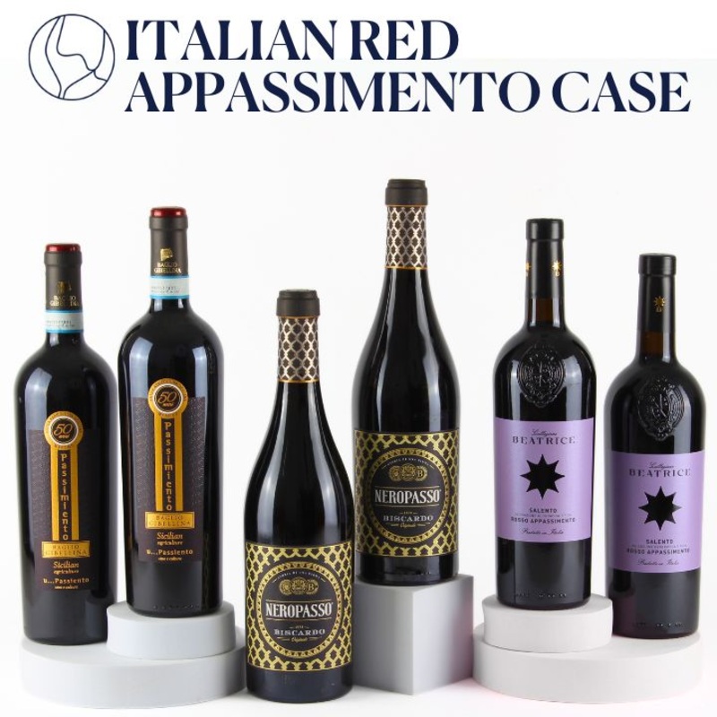 Italian Appassimento Red Wine Case