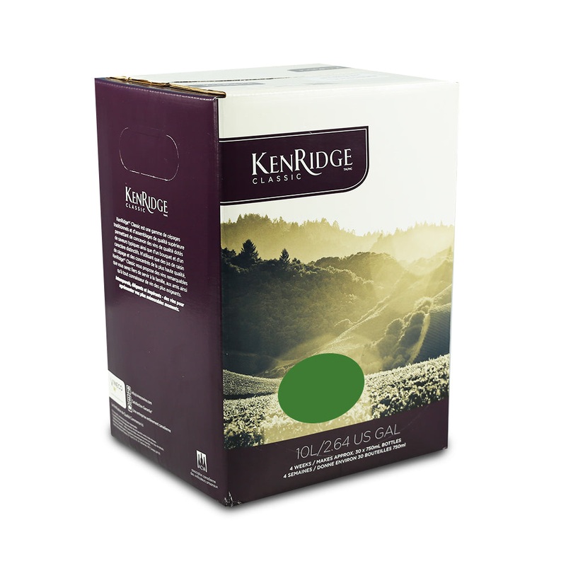 Kenridge Classic 30 Bottle White Wine Kit - Chardonnay