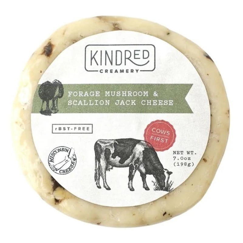 Kindred Forage Mushroom & Scallion Jack Cheese