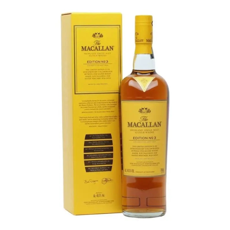 The Macallan Edition No. 3 Single Malt Scotch Whisky 750mL
