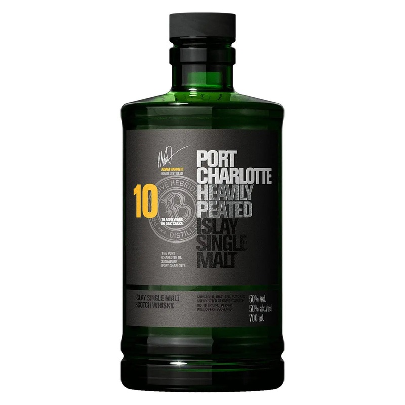 Bruichladdich Port Charlotte 10 Year Old Whisky, 70 cl