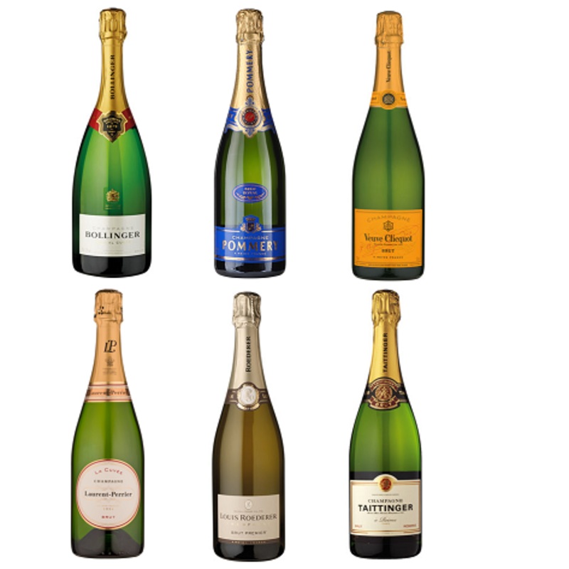 Champagne Mixed Case x 12 12 Bottle Case 12x75cl