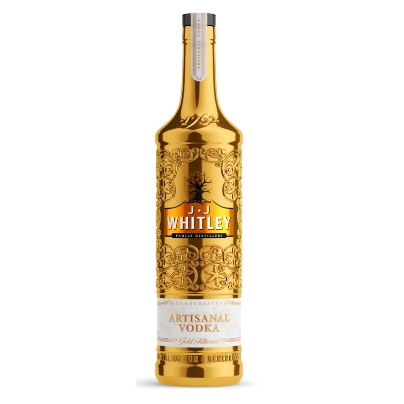 J.J. Whitley Artisanal Gold Vodka, 70 cl