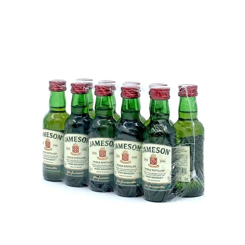 Jameson Irish Whiskey 50ml 10 Pack