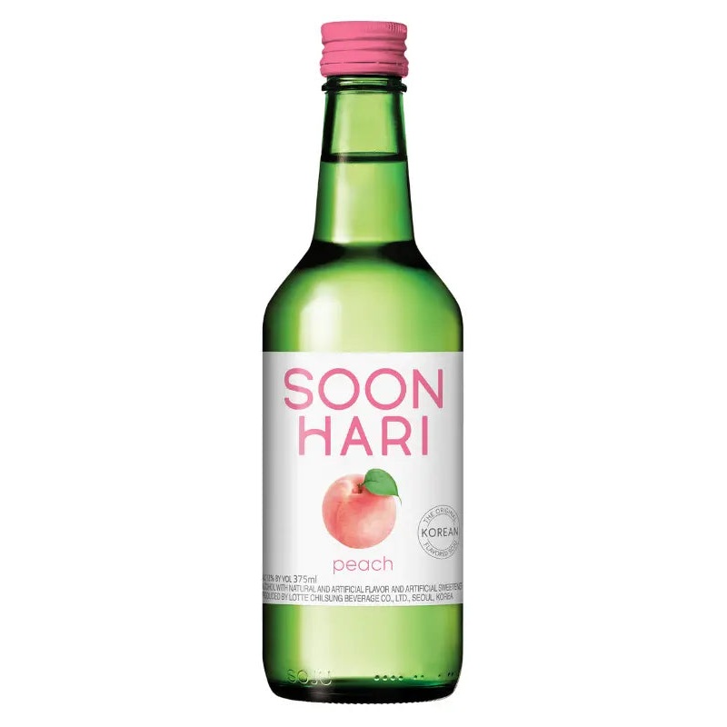 Soonhari Peach Soju 375mL