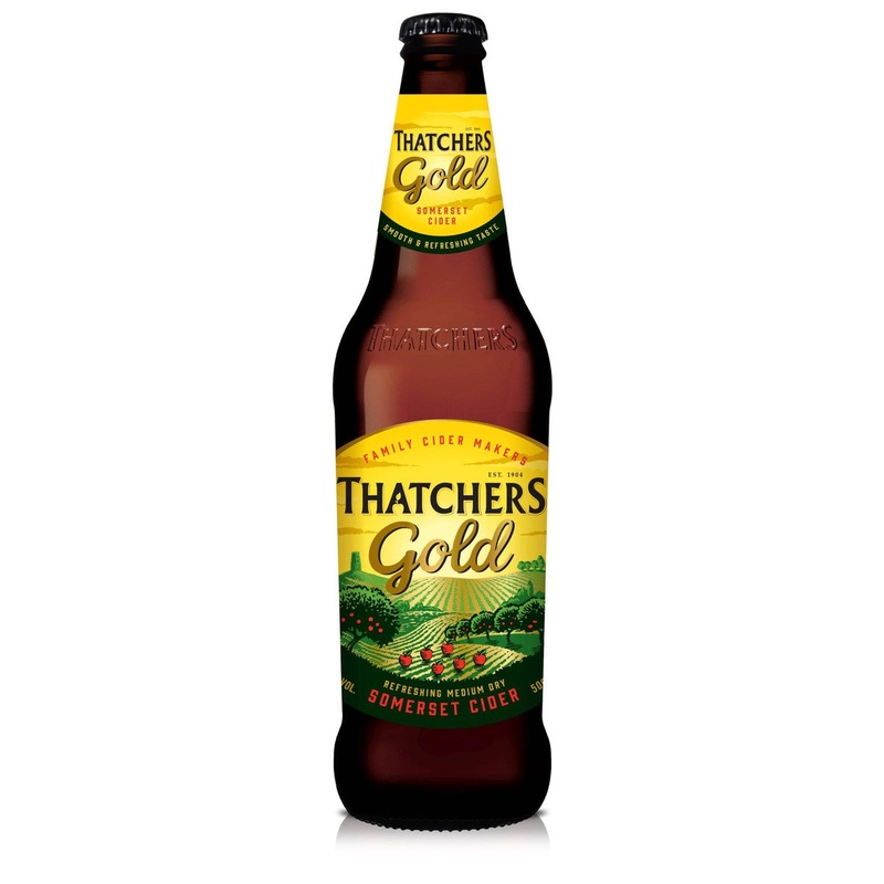 Thatchers Gold 500ml bottle