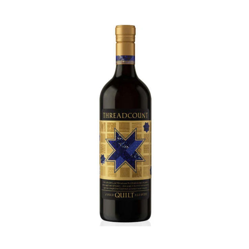 Threadcount Quilt Red Blend 750 ML