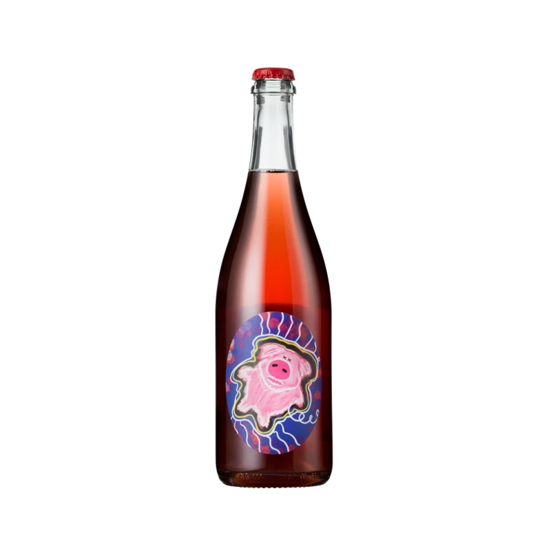 Wildman Wine, Piggy Pop Pt-Nat, 2023 (Case)